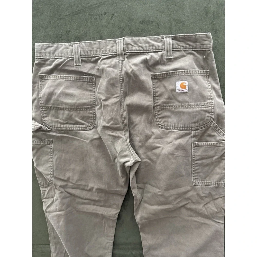 Carhartt Carpenter Pants Green B324-ARG Work Wear‎ Size 40x30